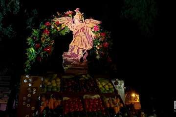 La carreta de Arenales triunfa en la romería de Valsequillo (Foto Francisco Javier Santana)